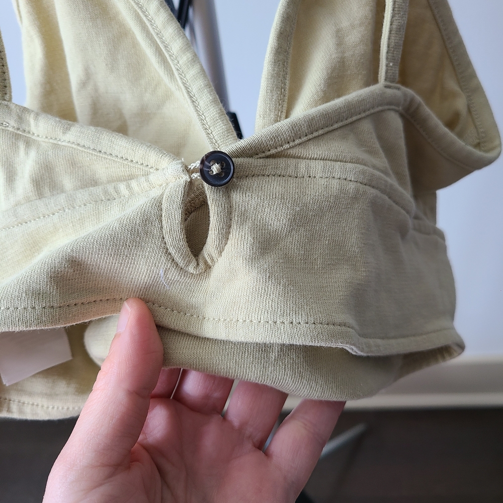 Madewell Pale Green Bralette - Picture 2 of 5